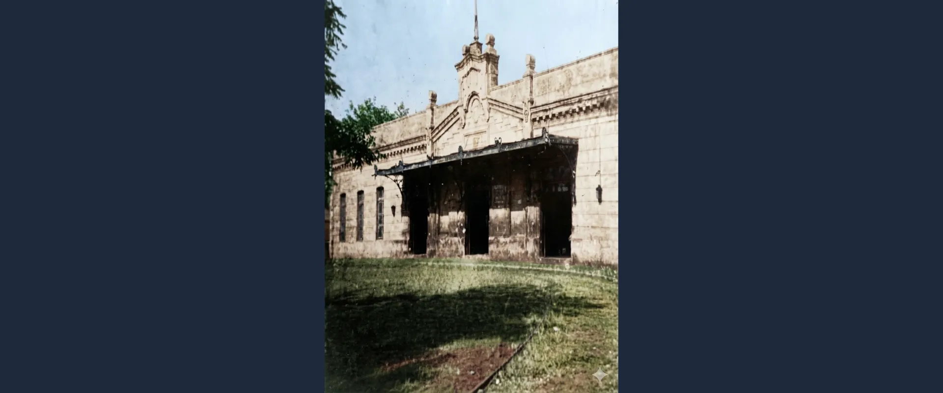 Antiguo tren de pasajeros de Parral